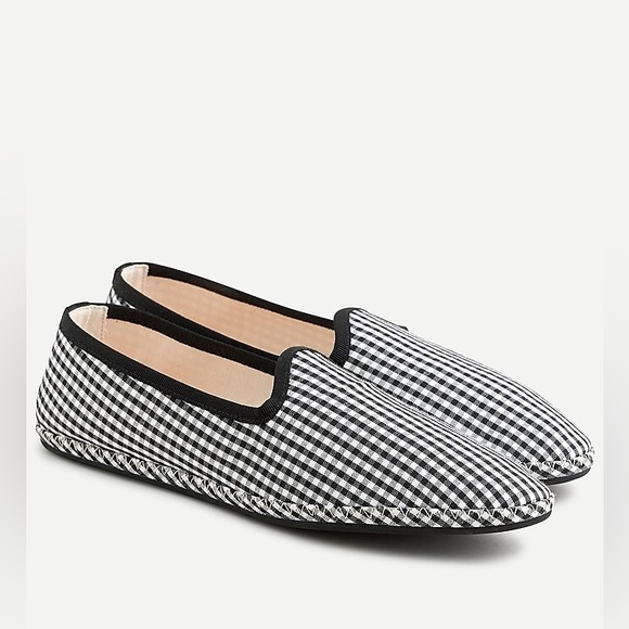 J. Crew Shoes - J. Crew canvas Venetian loafers in gingham